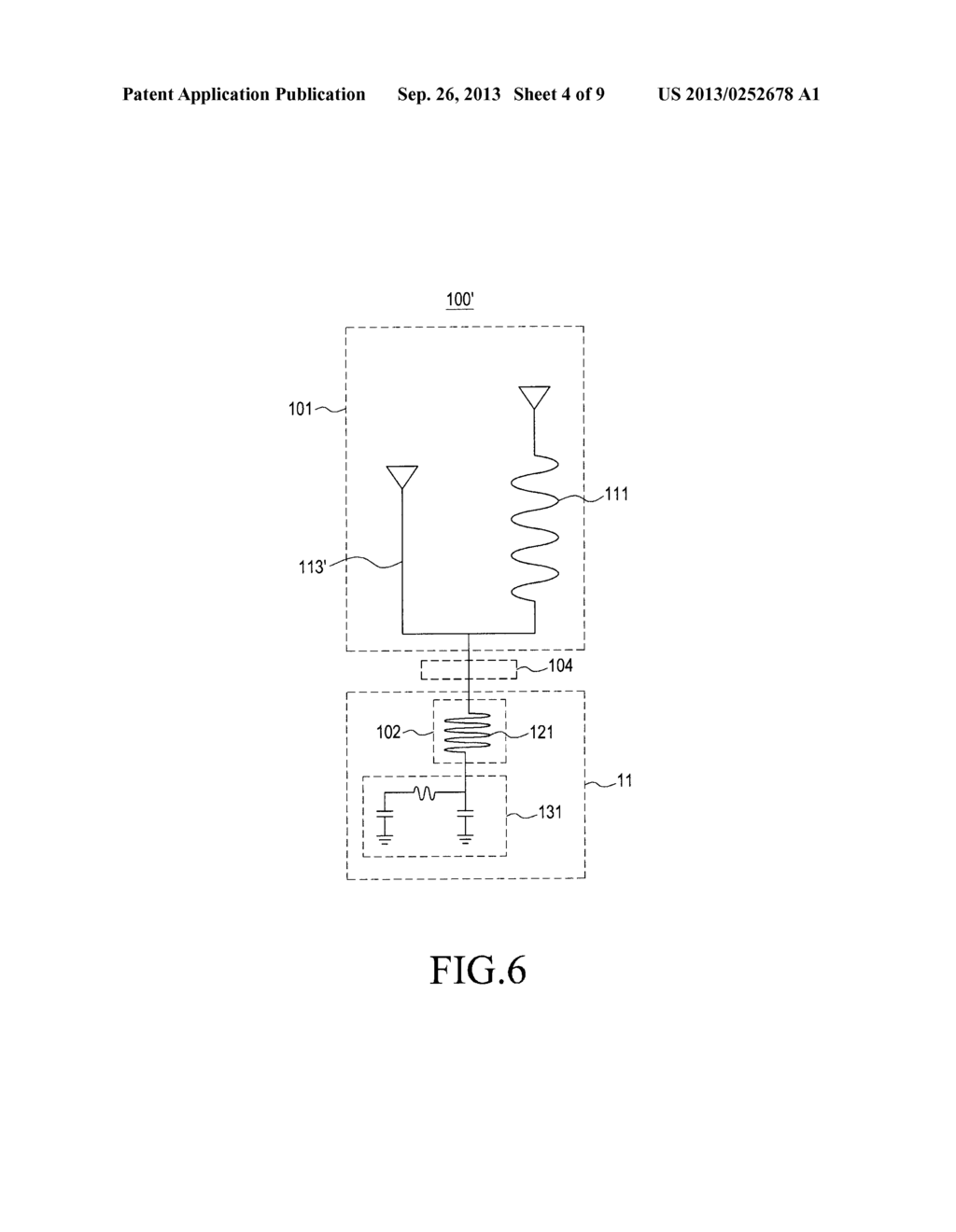 ANTENNA DEVICE FOR WIRELESS COMMUNICATION TERMINAL - diagram, schematic, and image 05