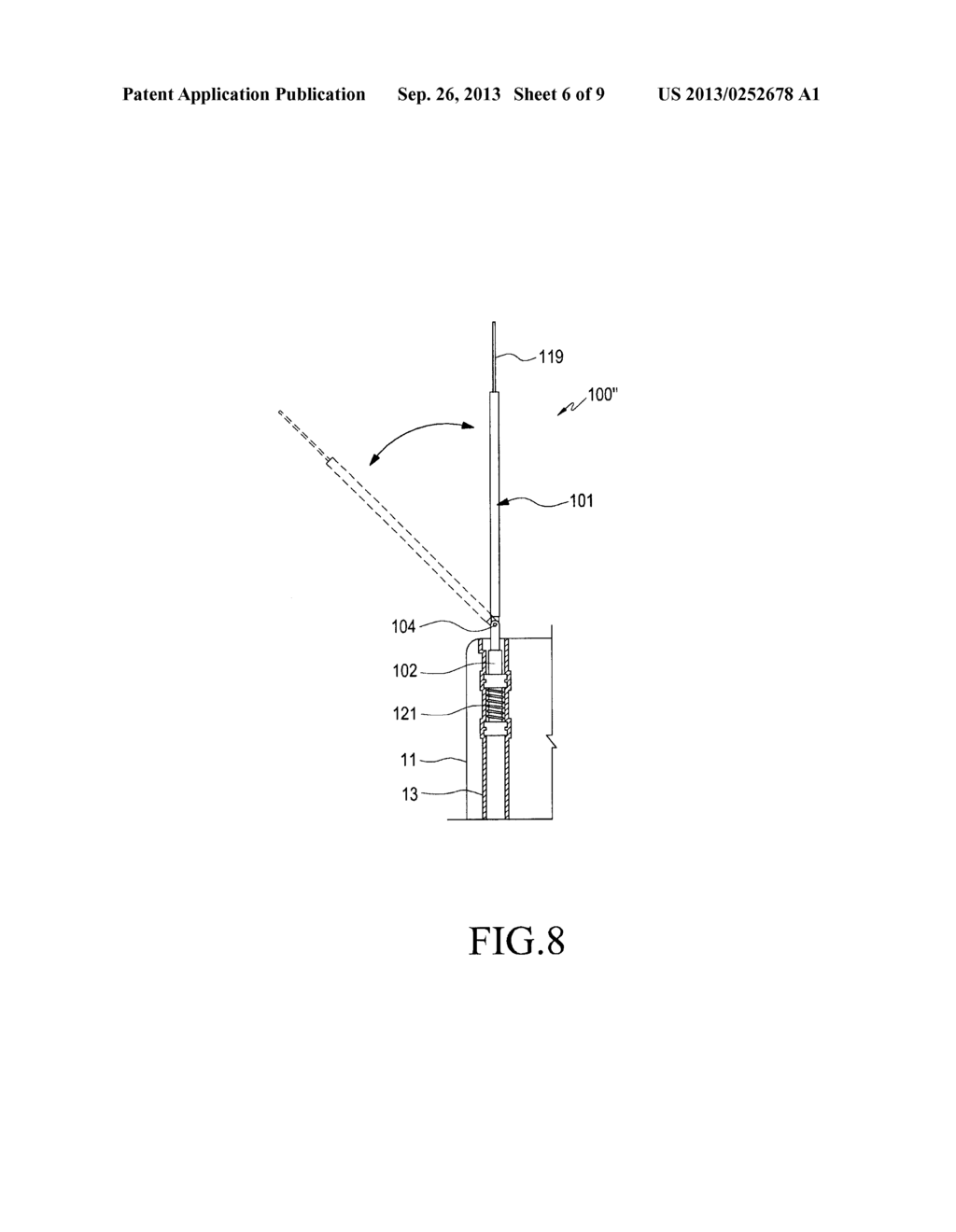 ANTENNA DEVICE FOR WIRELESS COMMUNICATION TERMINAL - diagram, schematic, and image 07