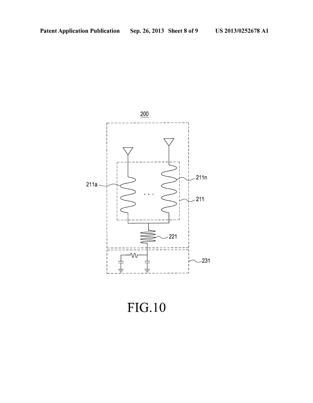 ANTENNA DEVICE FOR WIRELESS COMMUNICATION TERMINAL - diagram, schematic, and image 09