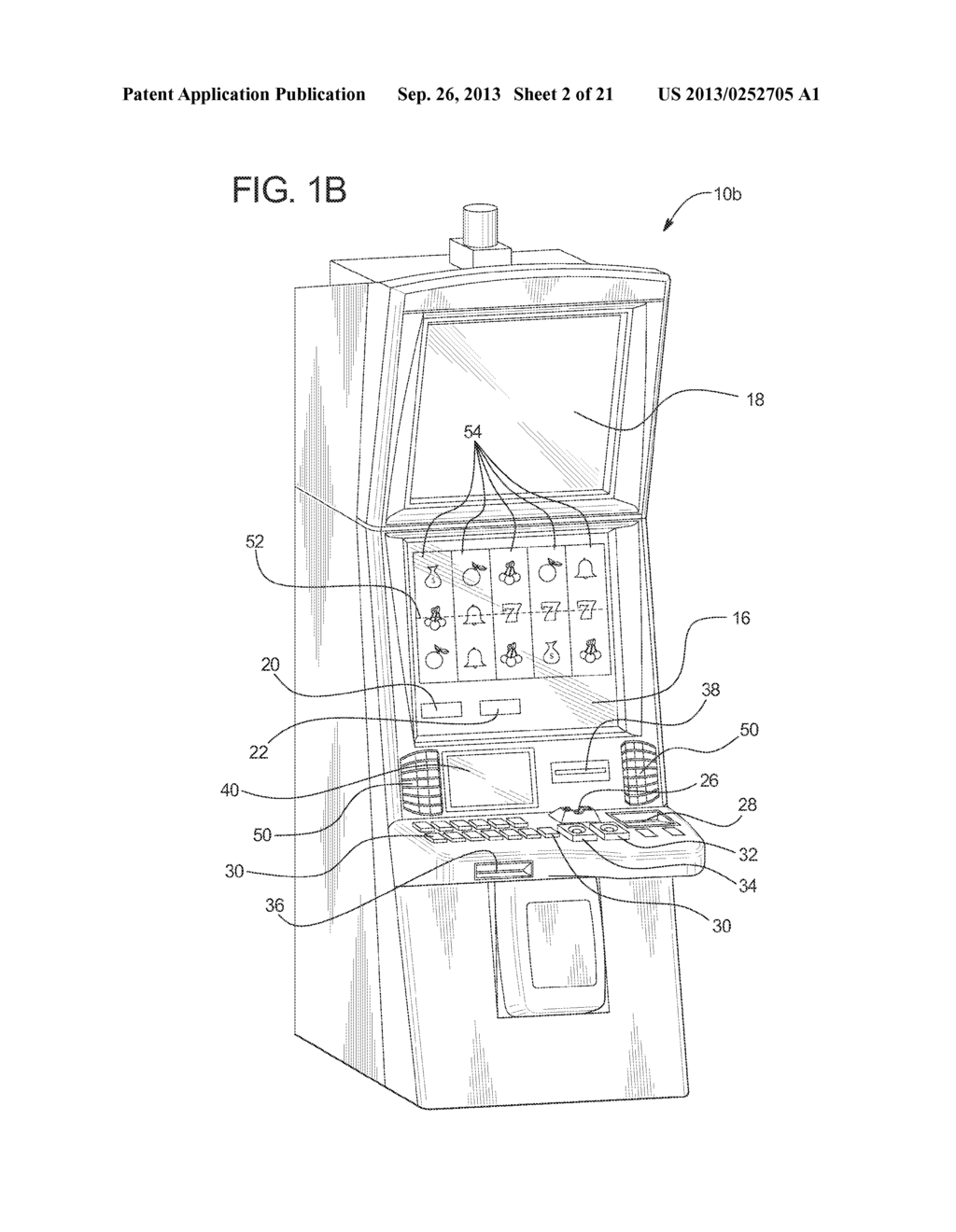 GAMING SYSTEM AND METHOD FOR PROVIDING A MULTIPLE DIMENSION CASCADING     SYMBOLS GAME - diagram, schematic, and image 03