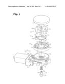 ROTATION TRANSMITTING DEVICE AND MOTOR diagram and image