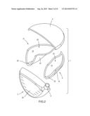 GOLF CLUB WITH MULTI-COMPONENT CONSTRUCTION diagram and image