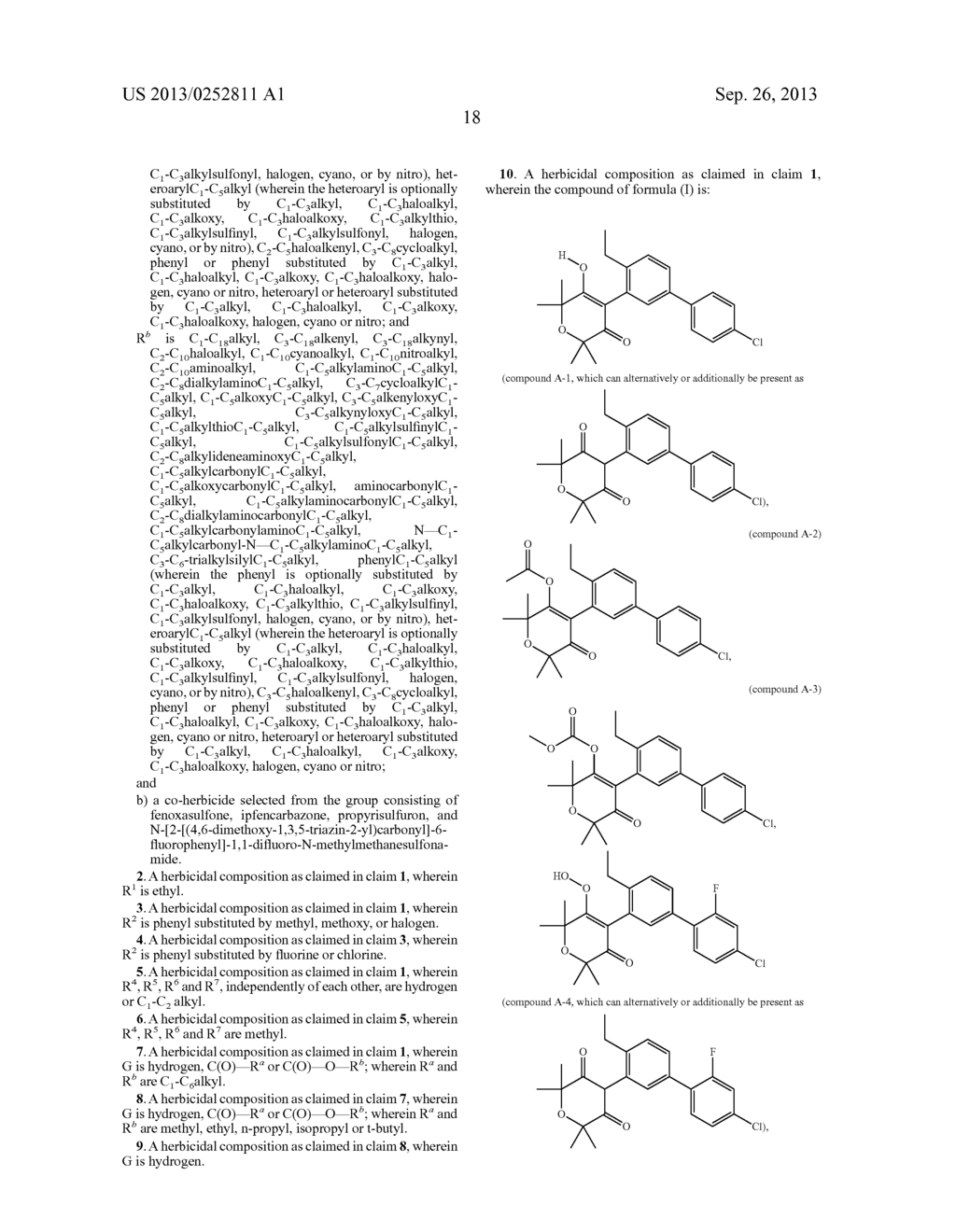 NOVEL HERBICIDE - diagram, schematic, and image 19