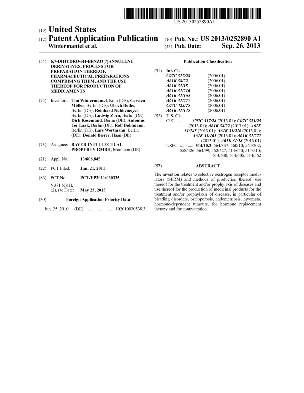 6,7-DIHYDRO-5H-BENZO[7]ANNULENE DERIVATIVES, PROCESS FOR PREPARATION     THEREOF, PHARMACEUTICAL PREPARATIONS COMPRISING THEM, AND THE USE THEREOF     FOR PRODUCTION OF MEDICAMENTS - diagram, schematic, and image 01