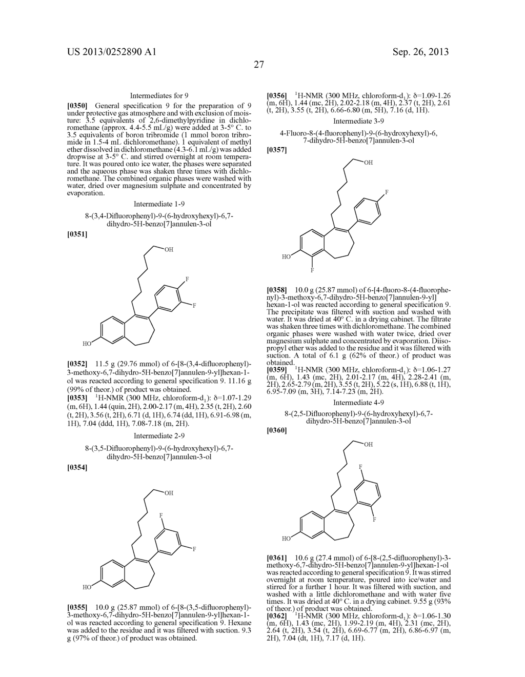 6,7-DIHYDRO-5H-BENZO[7]ANNULENE DERIVATIVES, PROCESS FOR PREPARATION     THEREOF, PHARMACEUTICAL PREPARATIONS COMPRISING THEM, AND THE USE THEREOF     FOR PRODUCTION OF MEDICAMENTS - diagram, schematic, and image 35