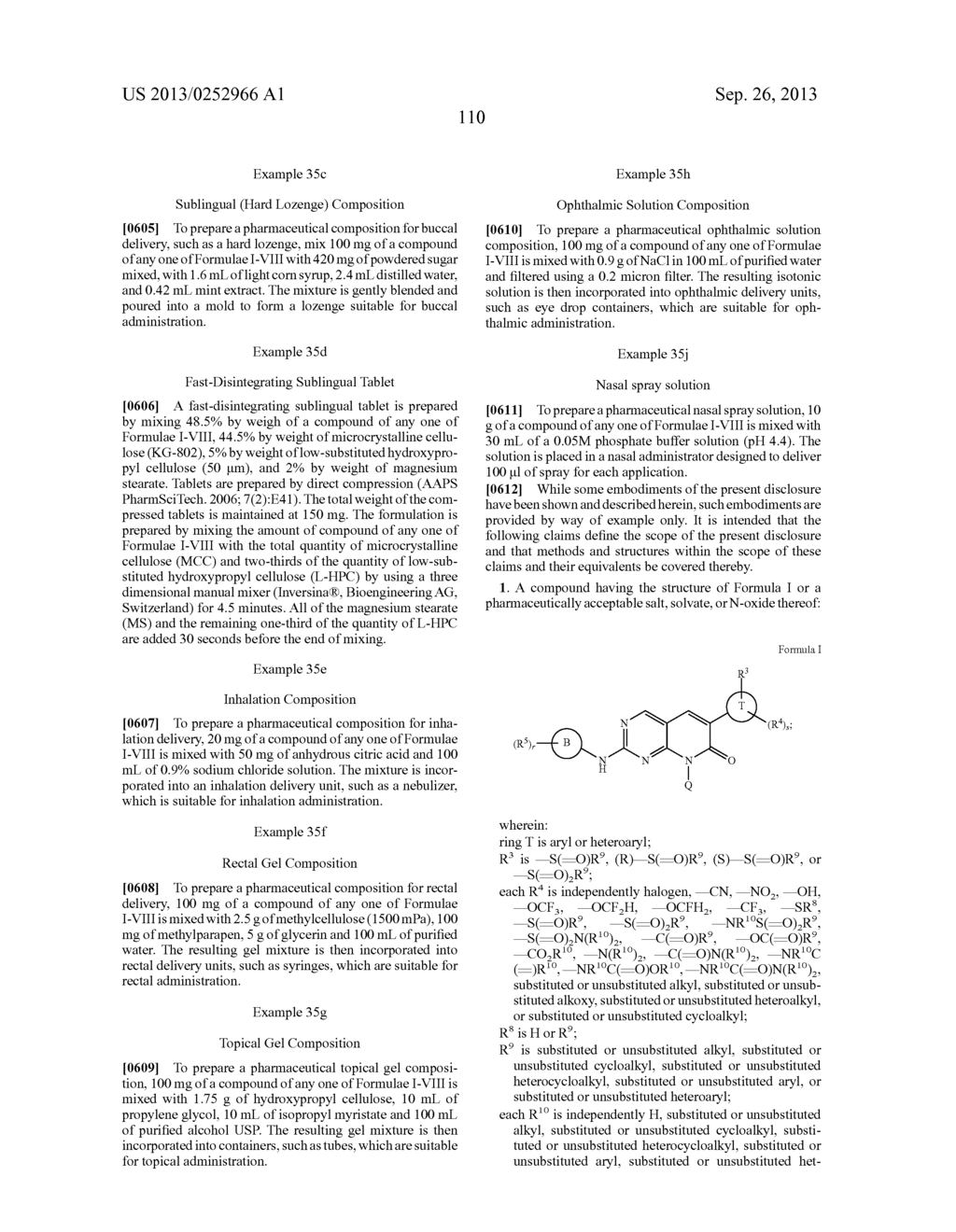 6-(SULFONYLARYL)PYRIDO[2,3-D]PYRIMIDIN-7(8H)-ONES FOR THE TREATMENT OF CNS     DISORDERS - diagram, schematic, and image 114