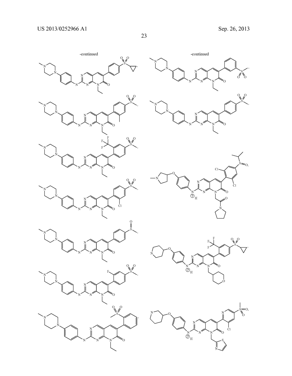 6-(SULFONYLARYL)PYRIDO[2,3-D]PYRIMIDIN-7(8H)-ONES FOR THE TREATMENT OF CNS     DISORDERS - diagram, schematic, and image 27