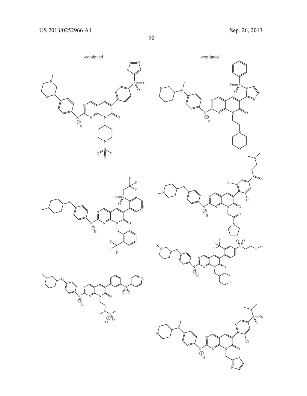 6-(SULFONYLARYL)PYRIDO[2,3-D]PYRIMIDIN-7(8H)-ONES FOR THE TREATMENT OF CNS     DISORDERS - diagram, schematic, and image 54