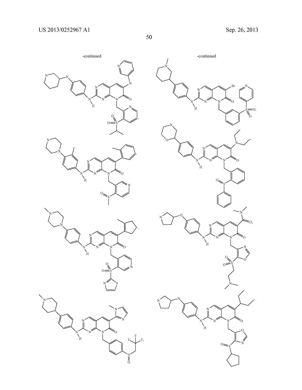 8-(SULFONYLBENZYL)PYRIDO[2,3-D]PYRIMIDIN-7(8H)-ONES FOR THE TREATMENT OF     CNS DISORDERS - diagram, schematic, and image 54