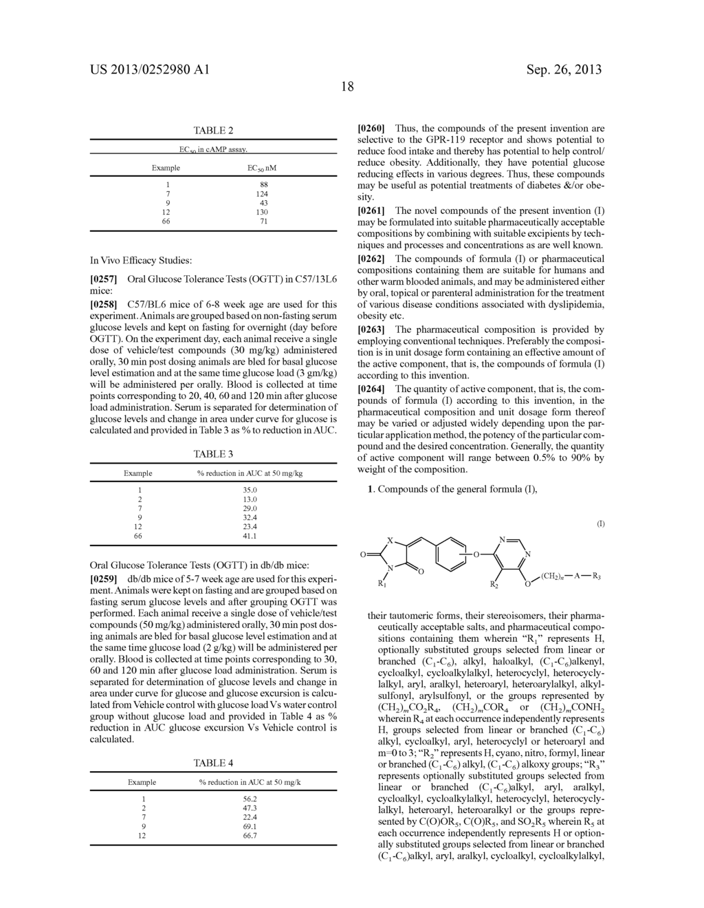 NOVEL GPR 119 AGONISTS - diagram, schematic, and image 19