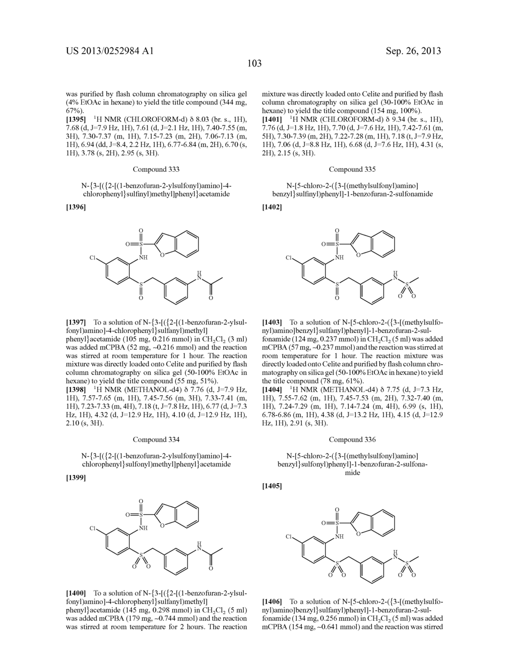 SULFUR DERIVATIVES AS CHEMOKINE RECEPTOR MODULATORS - diagram, schematic, and image 104