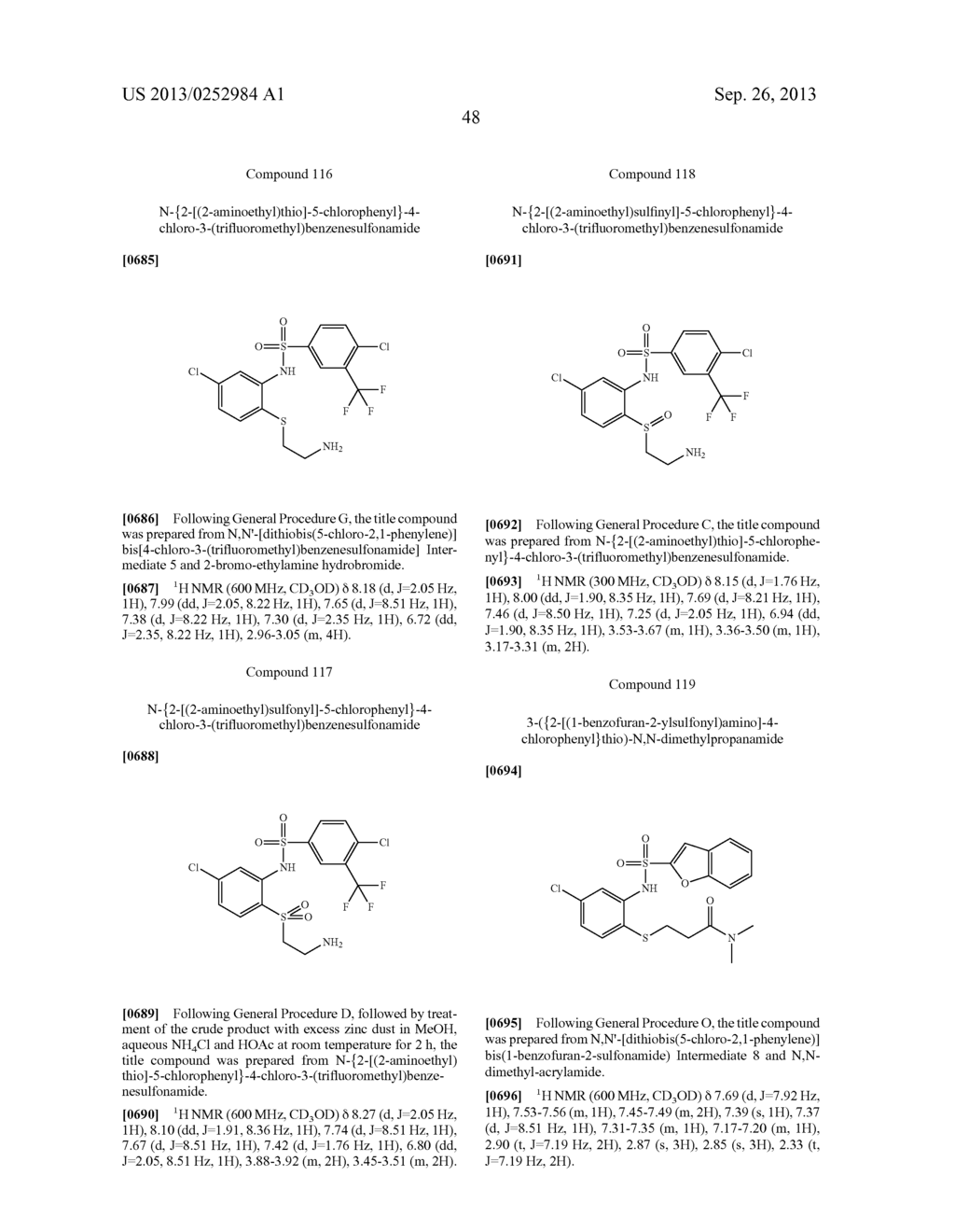 SULFUR DERIVATIVES AS CHEMOKINE RECEPTOR MODULATORS - diagram, schematic, and image 49