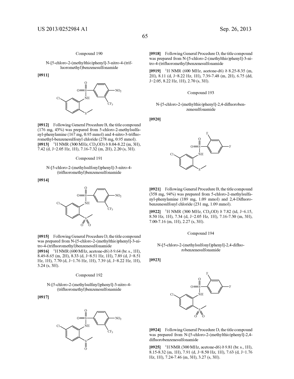 SULFUR DERIVATIVES AS CHEMOKINE RECEPTOR MODULATORS - diagram, schematic, and image 66