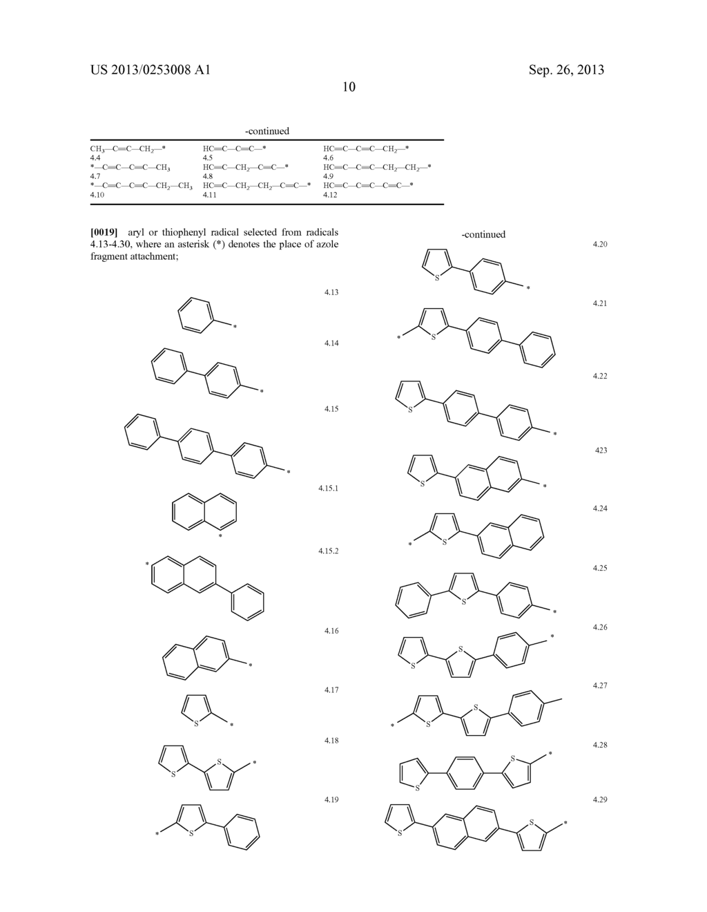 SUBSTITUTED AZOLES, ANTIVIRAL ACTIVE COMPONENT, PHARMACEUTICAL     COMPOSITION, METHOD FOR PREPARATION  AND USE THEREOF - diagram, schematic, and image 11