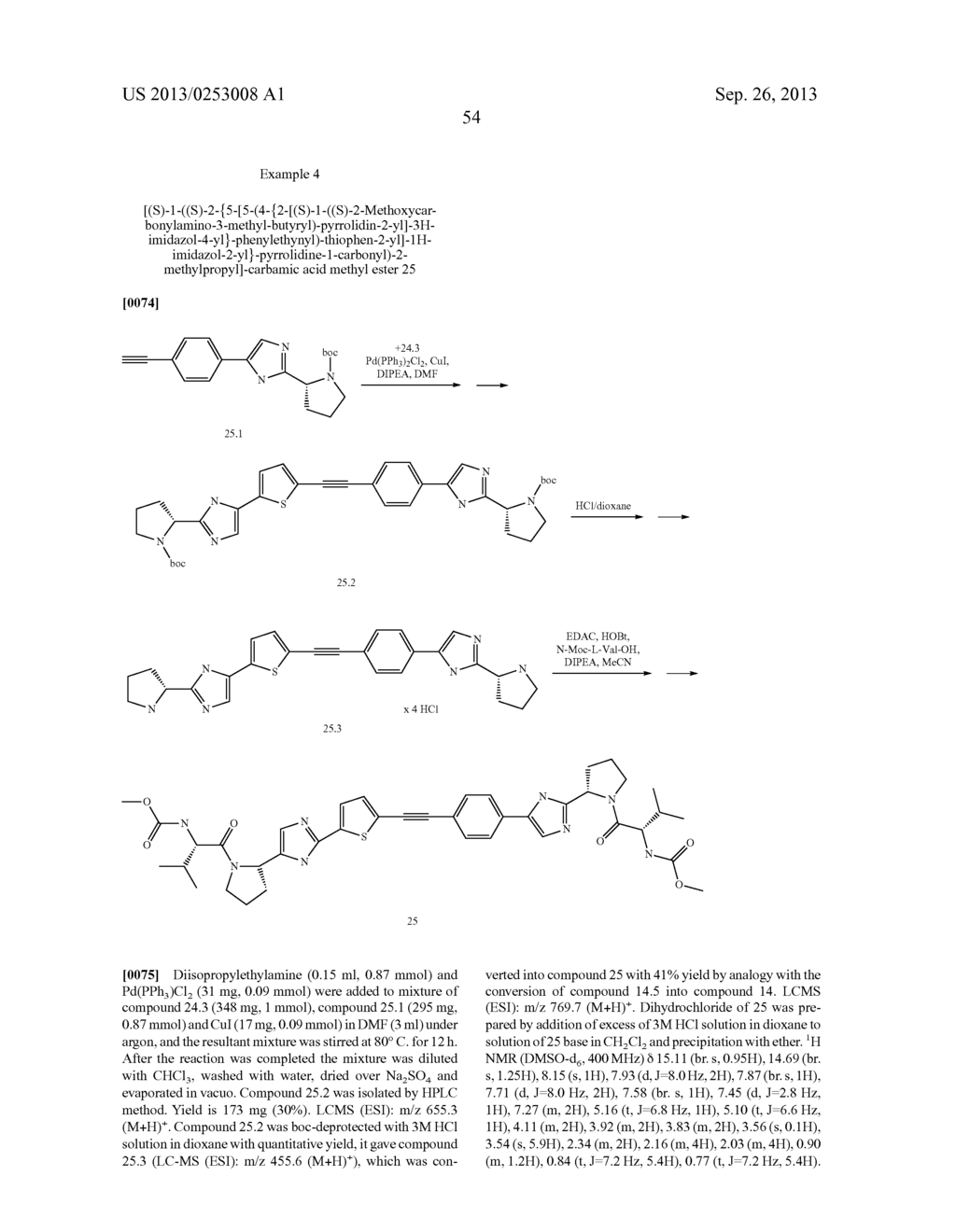 SUBSTITUTED AZOLES, ANTIVIRAL ACTIVE COMPONENT, PHARMACEUTICAL     COMPOSITION, METHOD FOR PREPARATION  AND USE THEREOF - diagram, schematic, and image 55