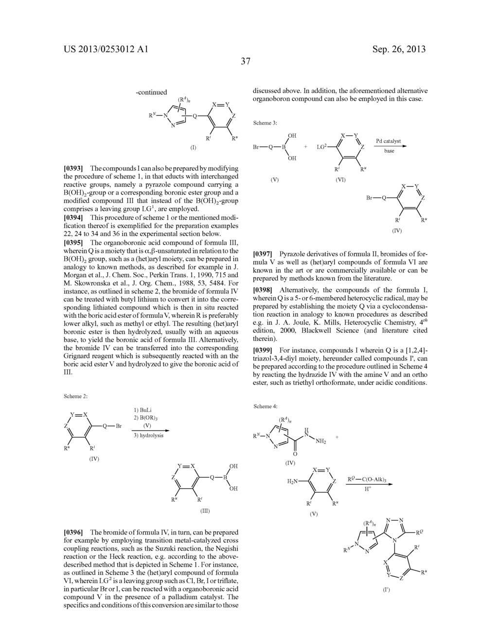 Pyrazole Compounds for Controlling Invertebrate Pests - diagram, schematic, and image 38