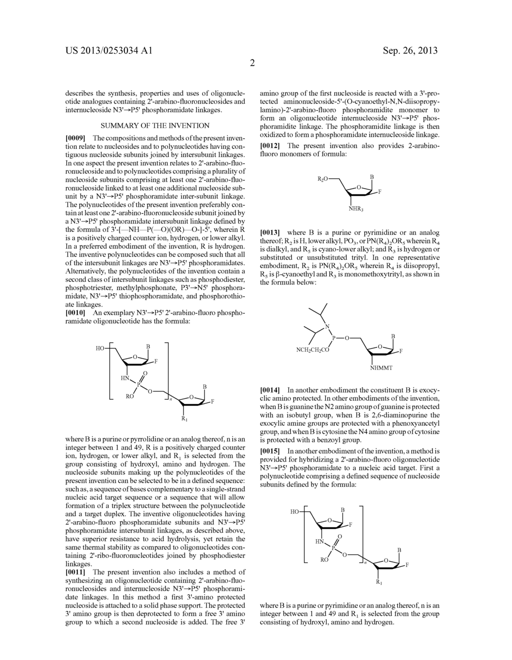 2'-Arabino-Fluorooligonucleotide N3'-->P5' Phosphoramidates: Their     Synthesis and Use - diagram, schematic, and image 06