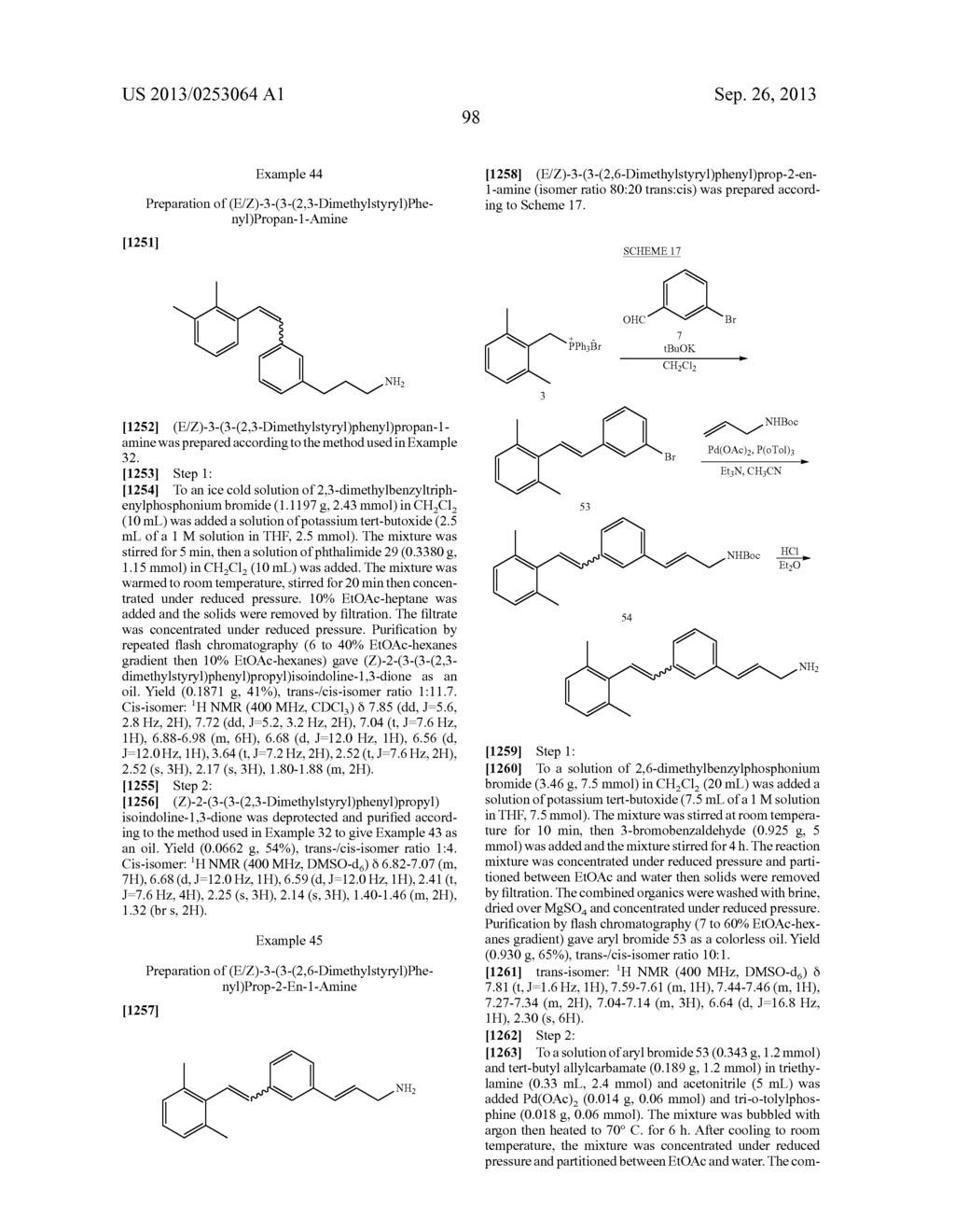 STYRENYL DERIVATIVE COMPOUNDS FOR TREATING OPHTHALMIC DISEASES AND     DISORDERS - diagram, schematic, and image 101