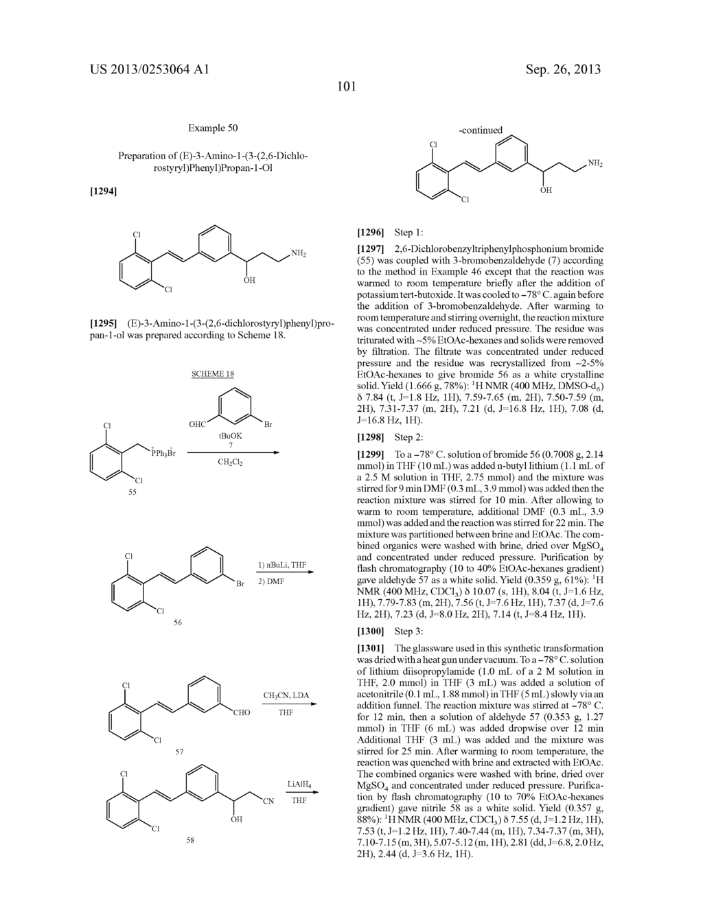 STYRENYL DERIVATIVE COMPOUNDS FOR TREATING OPHTHALMIC DISEASES AND     DISORDERS - diagram, schematic, and image 104