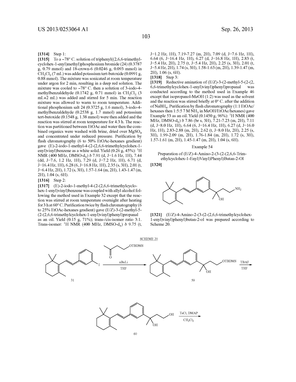 STYRENYL DERIVATIVE COMPOUNDS FOR TREATING OPHTHALMIC DISEASES AND     DISORDERS - diagram, schematic, and image 106