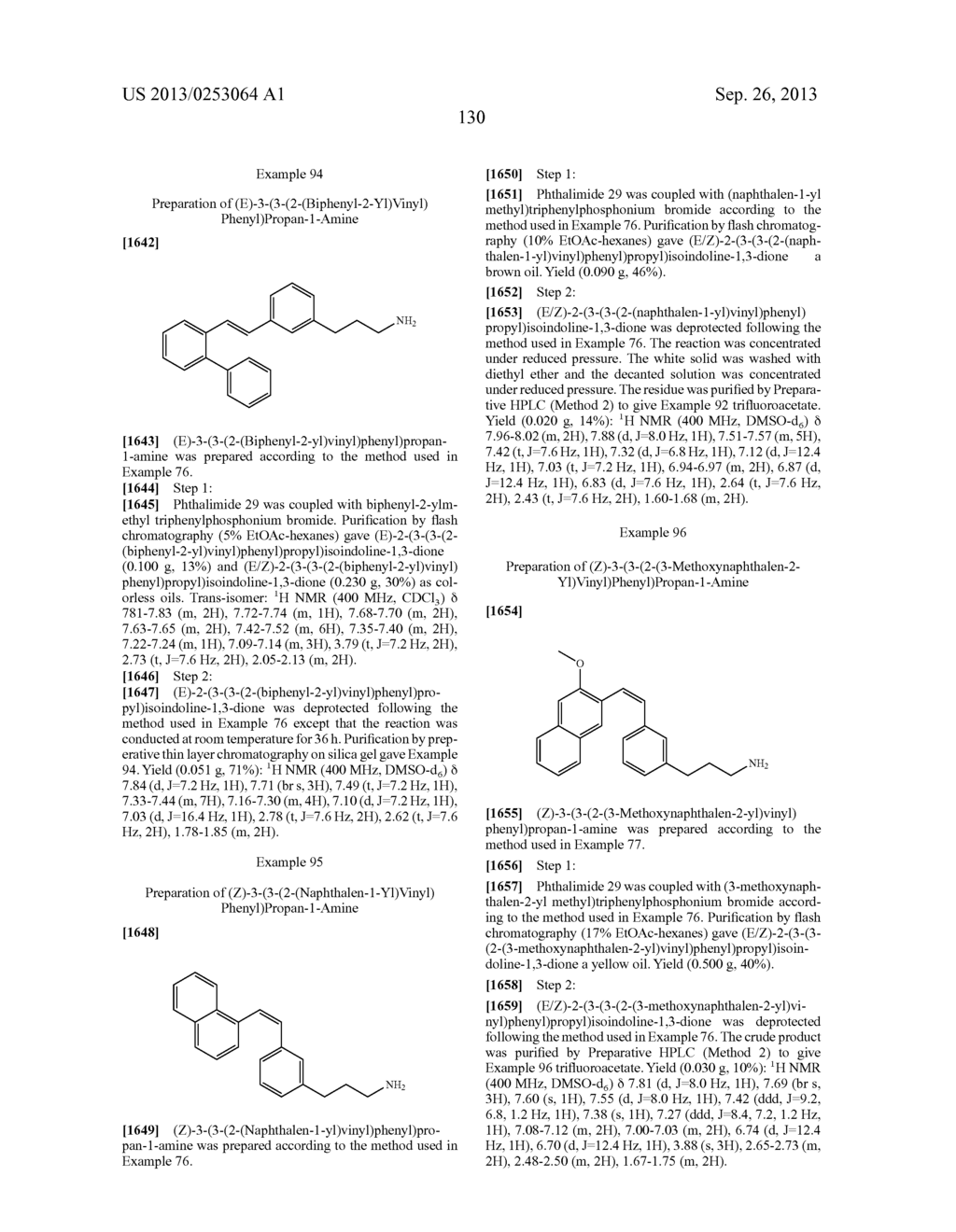 STYRENYL DERIVATIVE COMPOUNDS FOR TREATING OPHTHALMIC DISEASES AND     DISORDERS - diagram, schematic, and image 133