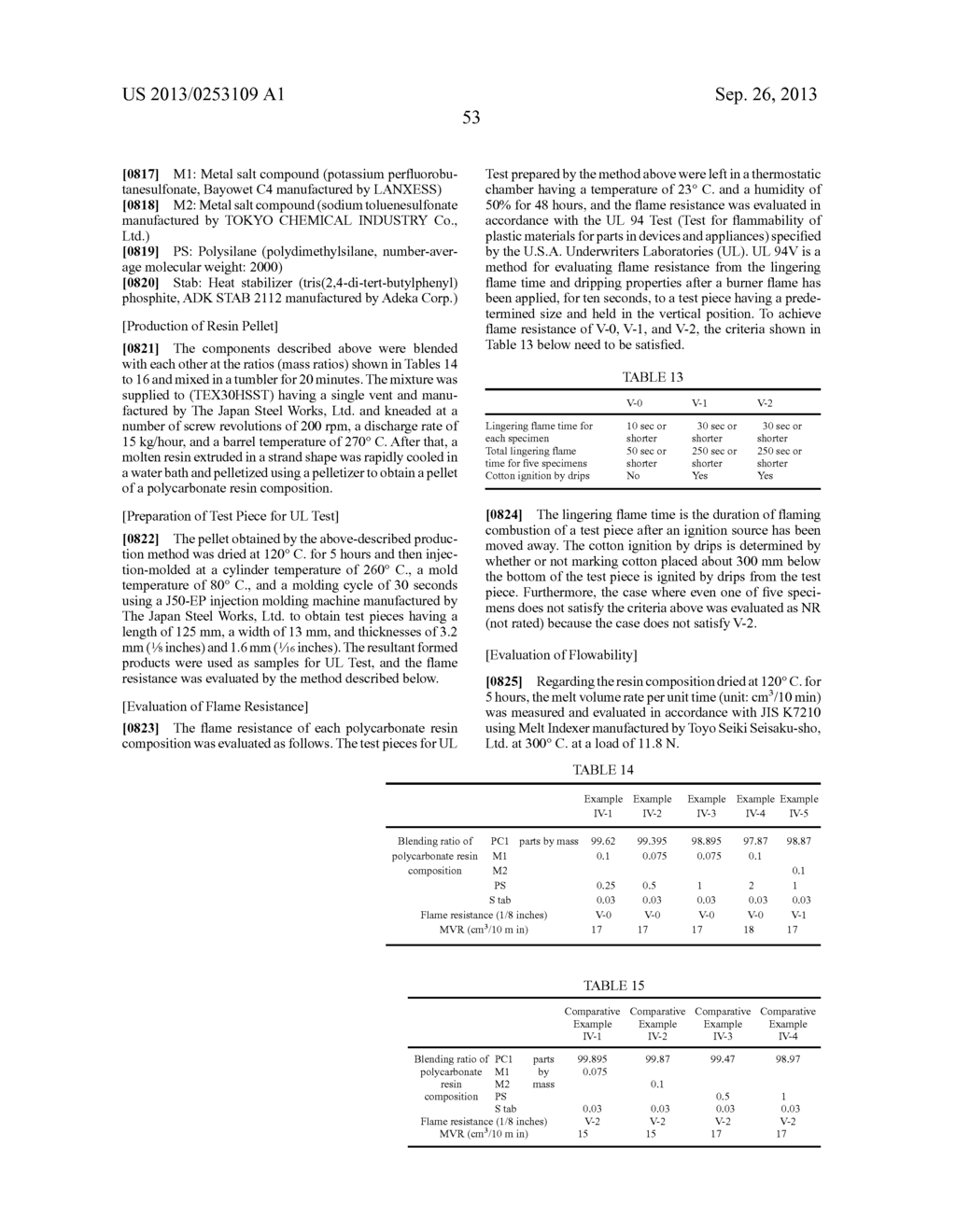 POLYCARBONATE RESIN COMPOSITION AND FORMED PRODUCT THEREOF - diagram, schematic, and image 54