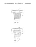 FLANGED INTERBODY FUSION DEVICE WITH FASTENER INSERT AND RETAINING RING diagram and image