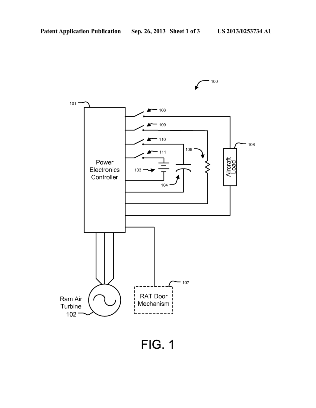 SPEED CONTROL FOR A FIXED PTICH RAM AIR TURBINE - diagram, schematic, and image 02