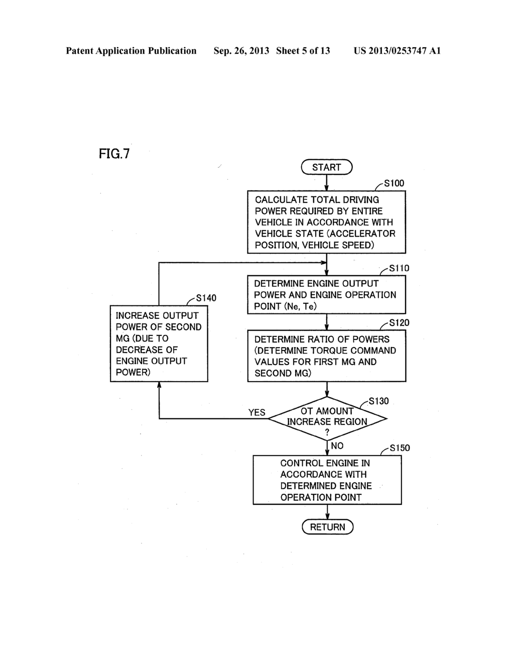 CONTROL DEVICE AND CONTROL METHOD FOR HYBRID VEHICLE - diagram, schematic, and image 06