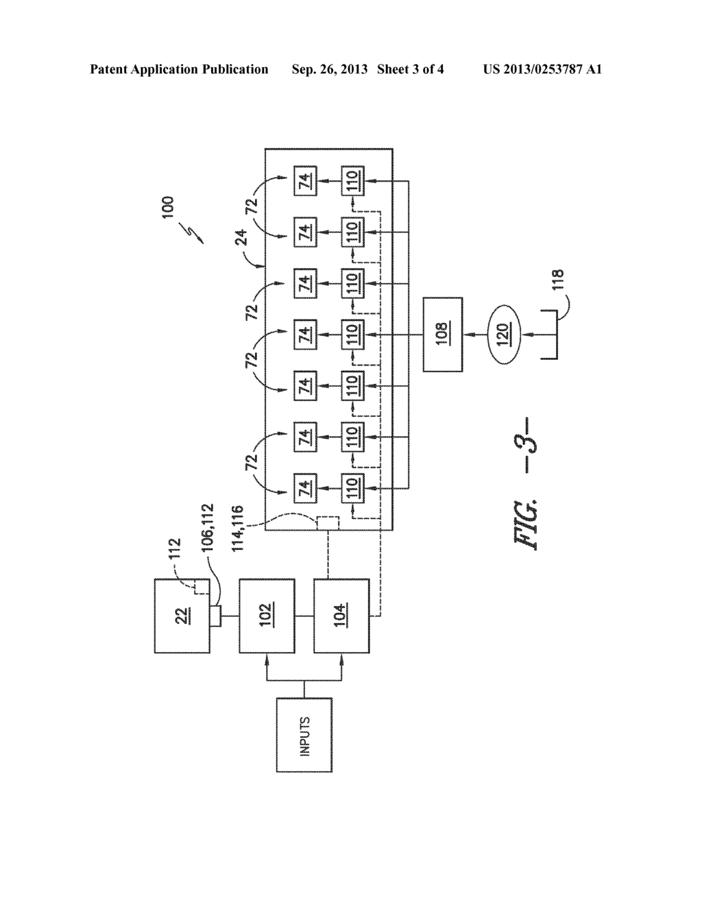 SYSTEM AND METHOD FOR CONTROLLING THE PRESSURE OF HYDRAULIC FLUID SUPPLIED     WITHIN A WORK VEHICLE TRANSMISSION - diagram, schematic, and image 04