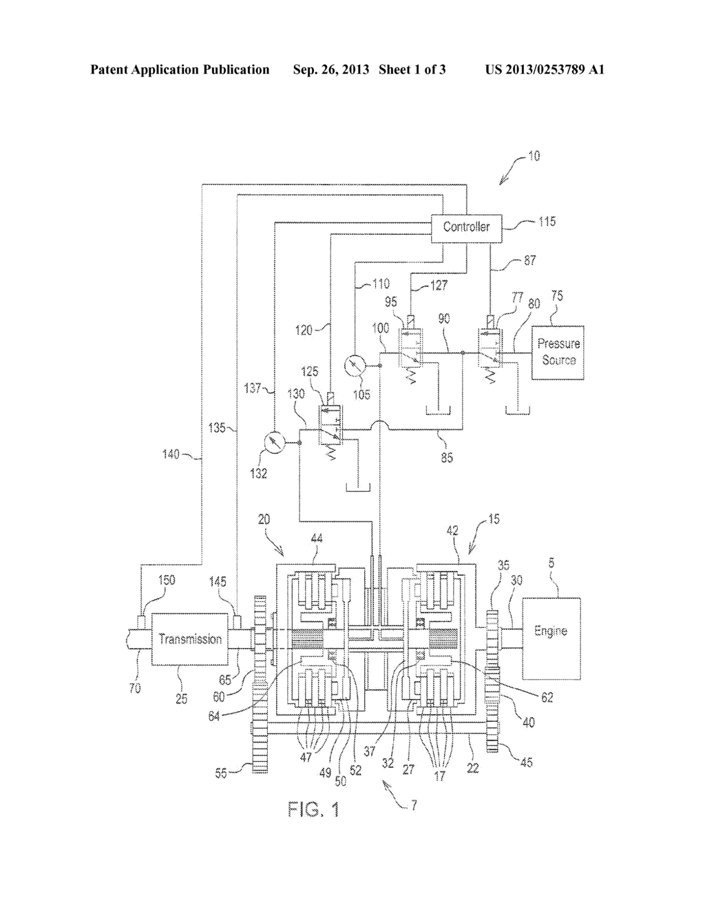 Method For Hydraulically Filling A Clutch Without Using A Calibration     Routine - diagram, schematic, and image 02