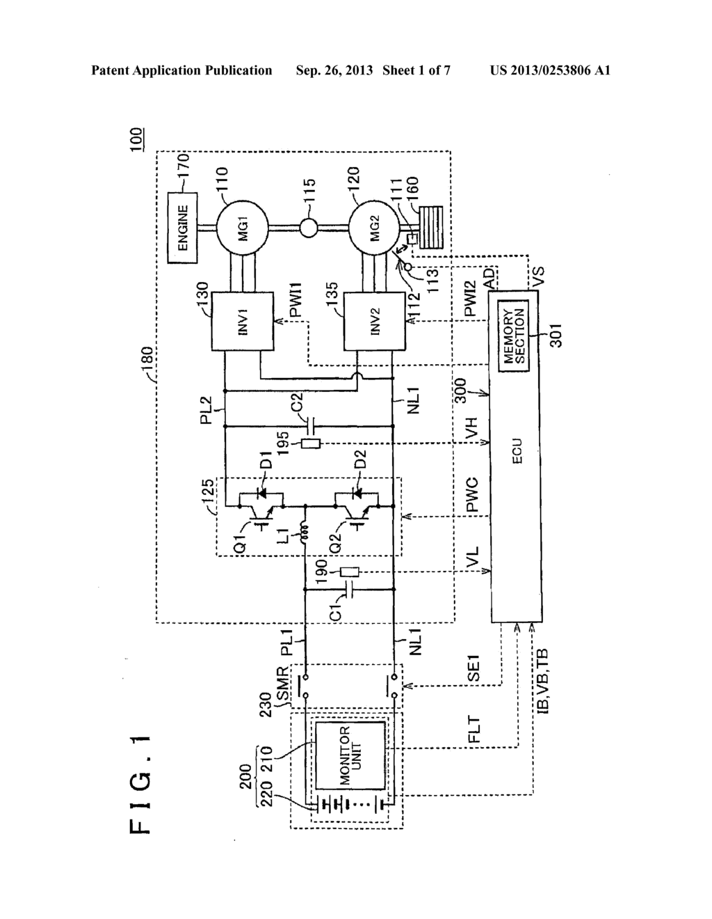 CONTROL DEVICE FOR VEHICLE AND CONTROL METHOD FOR VEHICLE - diagram, schematic, and image 02