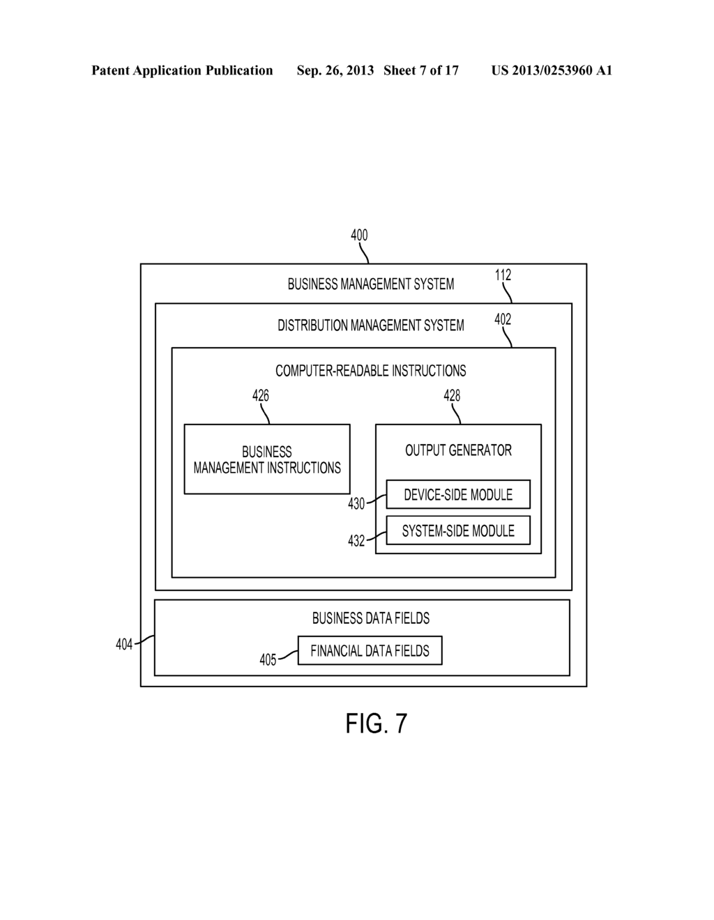 MANAGEMENT SYSTEM, METHOD AND DEVICE HAVING AN OUTPUT GENERATOR - diagram, schematic, and image 08