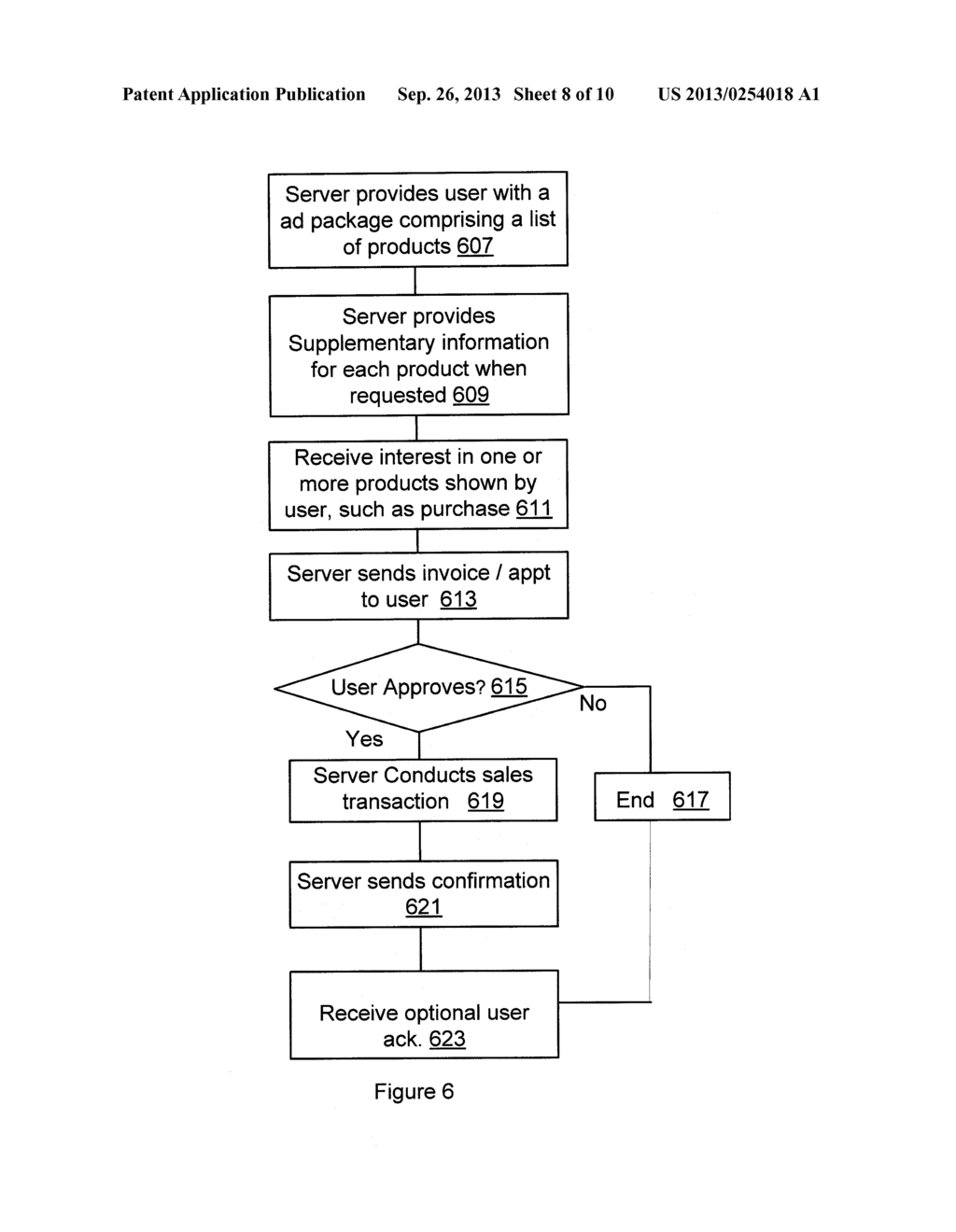 CLIENT AND SYSTEM FOR INSERTING ADVERTISEMENTS INTO INTERACTIVE CONTENT     PROVIDED TO MOBILE DEVICES - diagram, schematic, and image 09