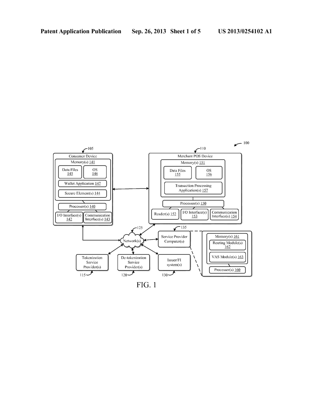 Systems and Methods for Distributing Tokenization and De-Tokenization     Services - diagram, schematic, and image 02