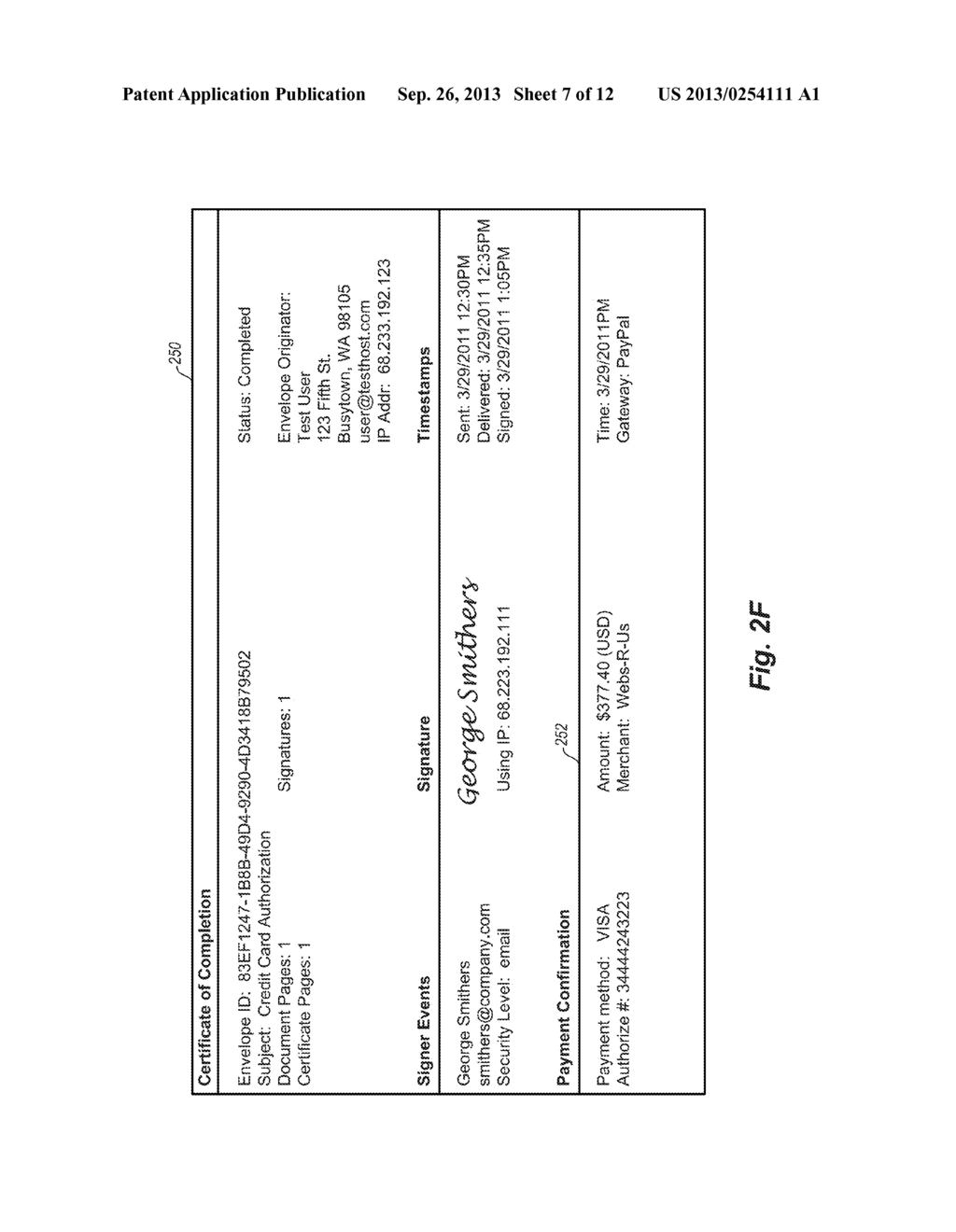 SYSTEM AND METHOD FOR FORMULA CALCULATION AND PAYMENT AUTHORIZATION WITH     ELECTRONIC SIGNATURES - diagram, schematic, and image 08