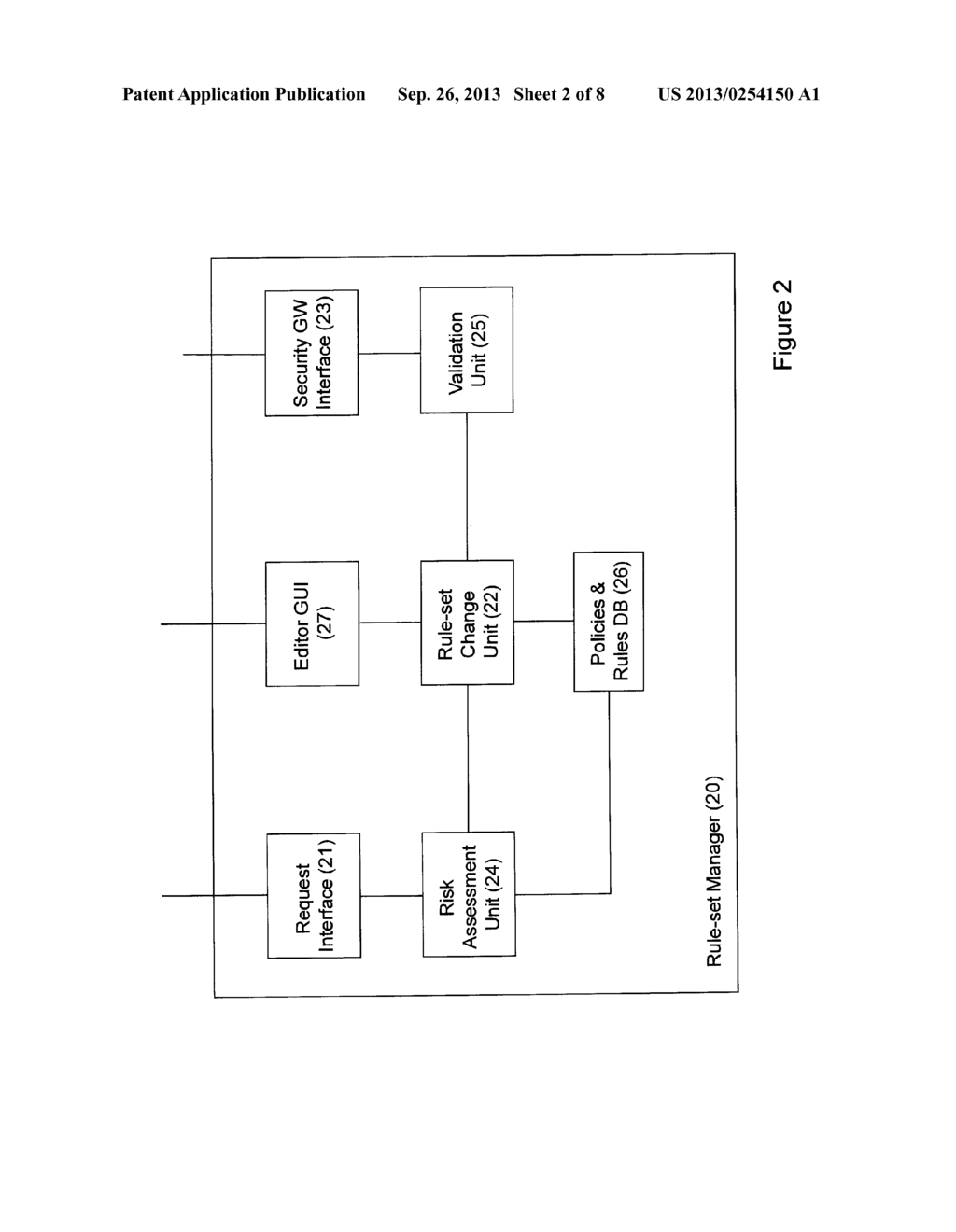 METHOD AND SYSTEM FOR MANAGEMENT OF SECURITY RULE SET - diagram, schematic, and image 03