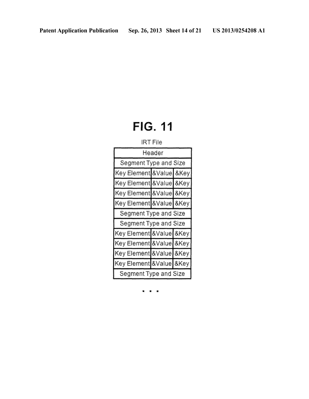 METHOD AND SYSTEM FOR INDEXING IN DATASTORES - diagram, schematic, and image 15