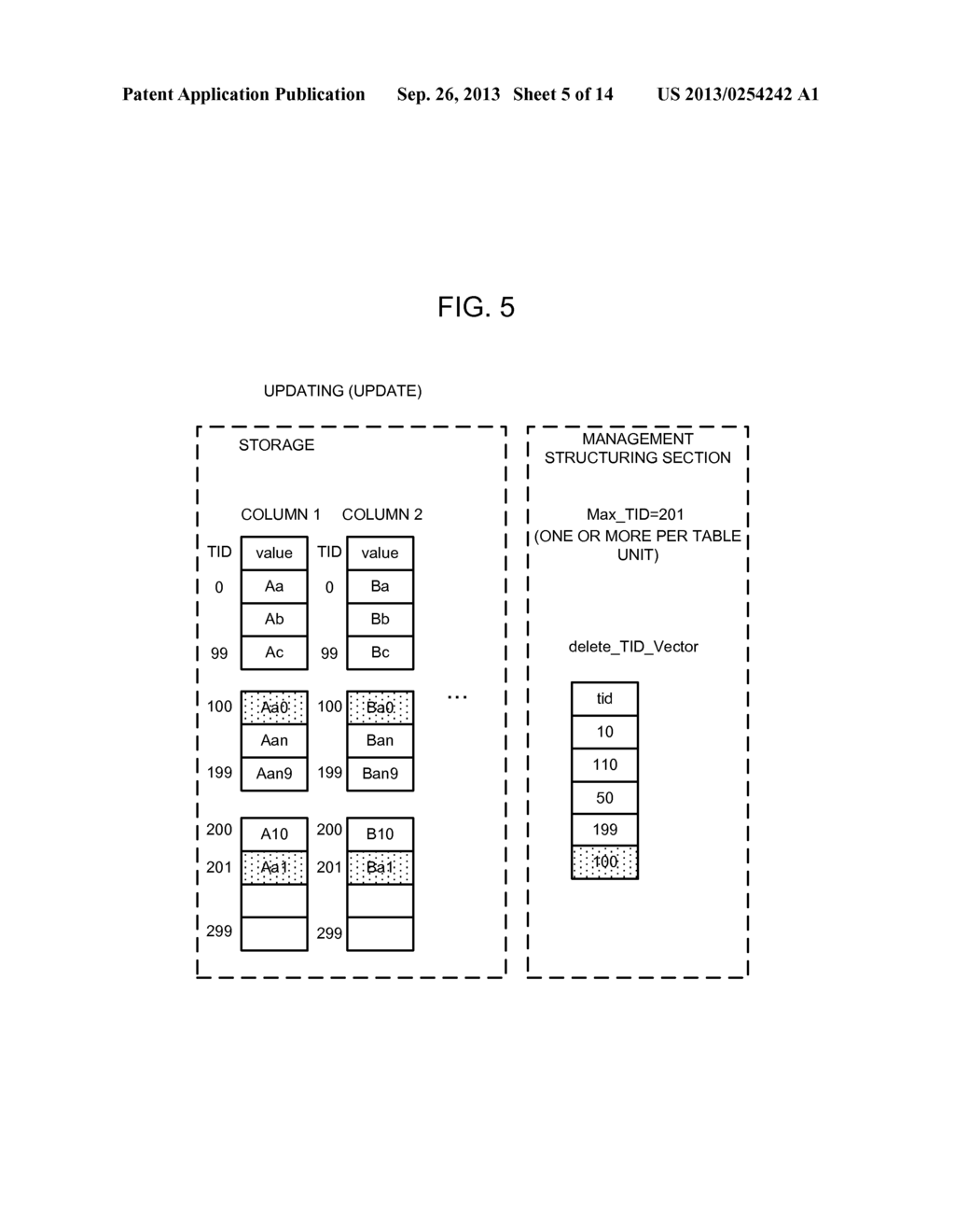 DATABASE PROCESSING DEVICE, DATABASE PROCESSING METHOD, AND RECORDING     MEDIUM - diagram, schematic, and image 06