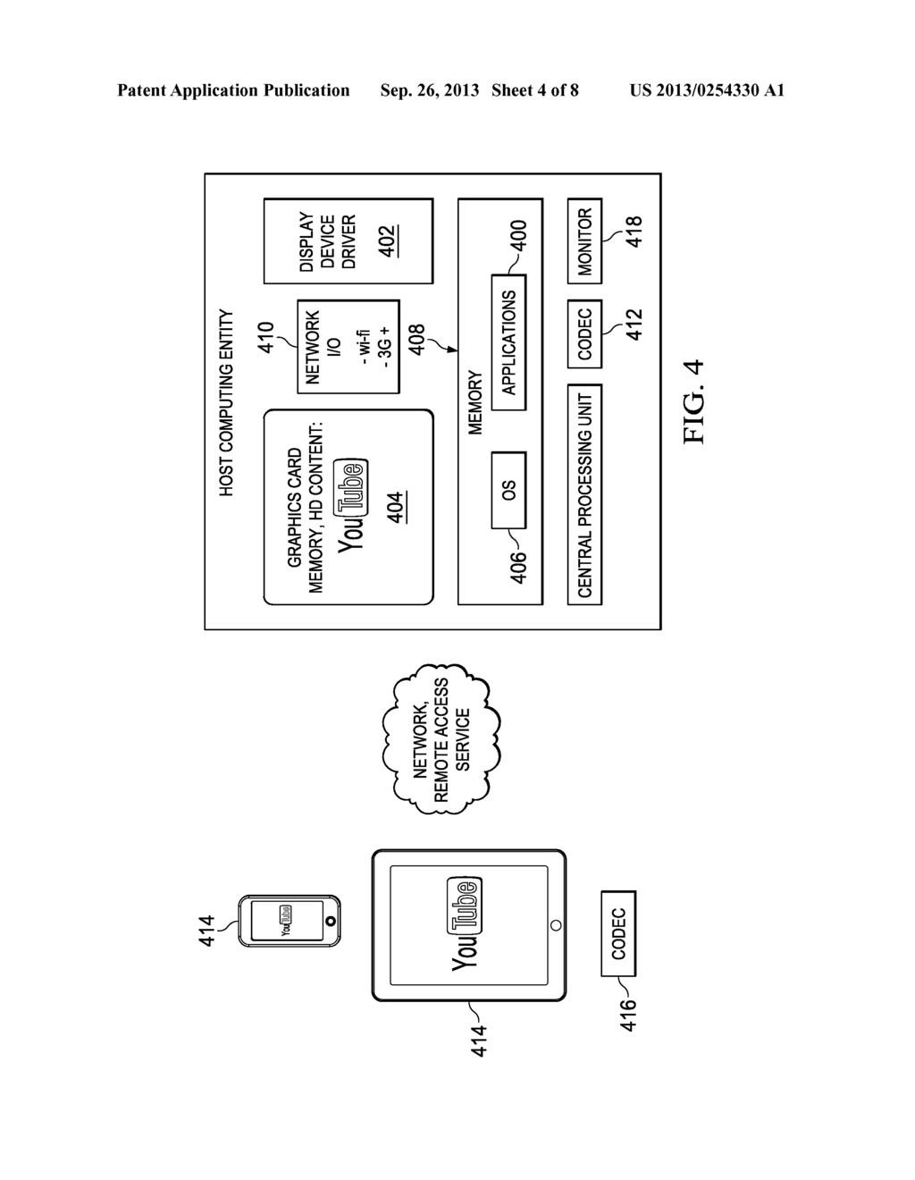 Optimizing transfer to a remote access client of a high definition (HD)     host screen image - diagram, schematic, and image 05