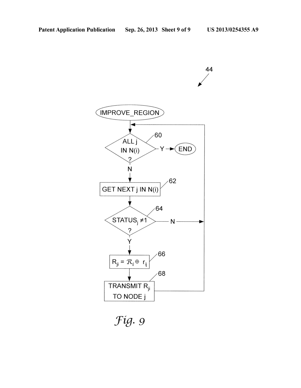 IDENTIFICATION OF THE LOCATION OF NODES DISTRIBUTED IN AD HOC NETWORKS - diagram, schematic, and image 10