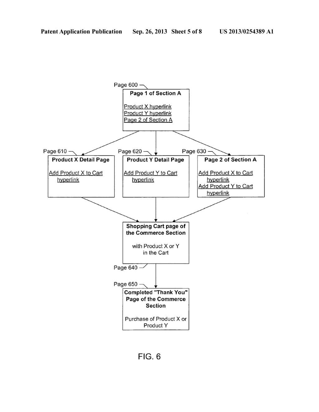 System and Method for Reporting Website Activity Based on Inferred     Attribution Methodology - diagram, schematic, and image 06