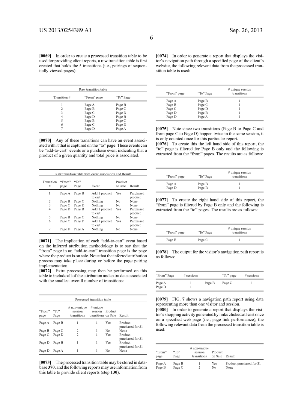 System and Method for Reporting Website Activity Based on Inferred     Attribution Methodology - diagram, schematic, and image 15