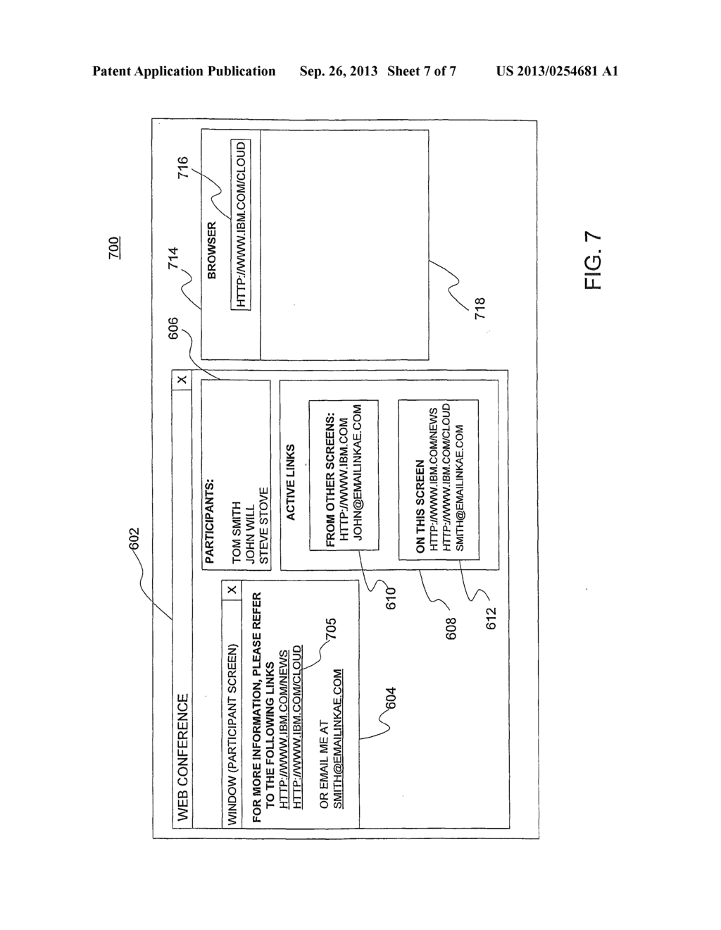 PROXYING AN ACTIVE LINK FROM A SHARED COMPUTER - diagram, schematic, and image 08