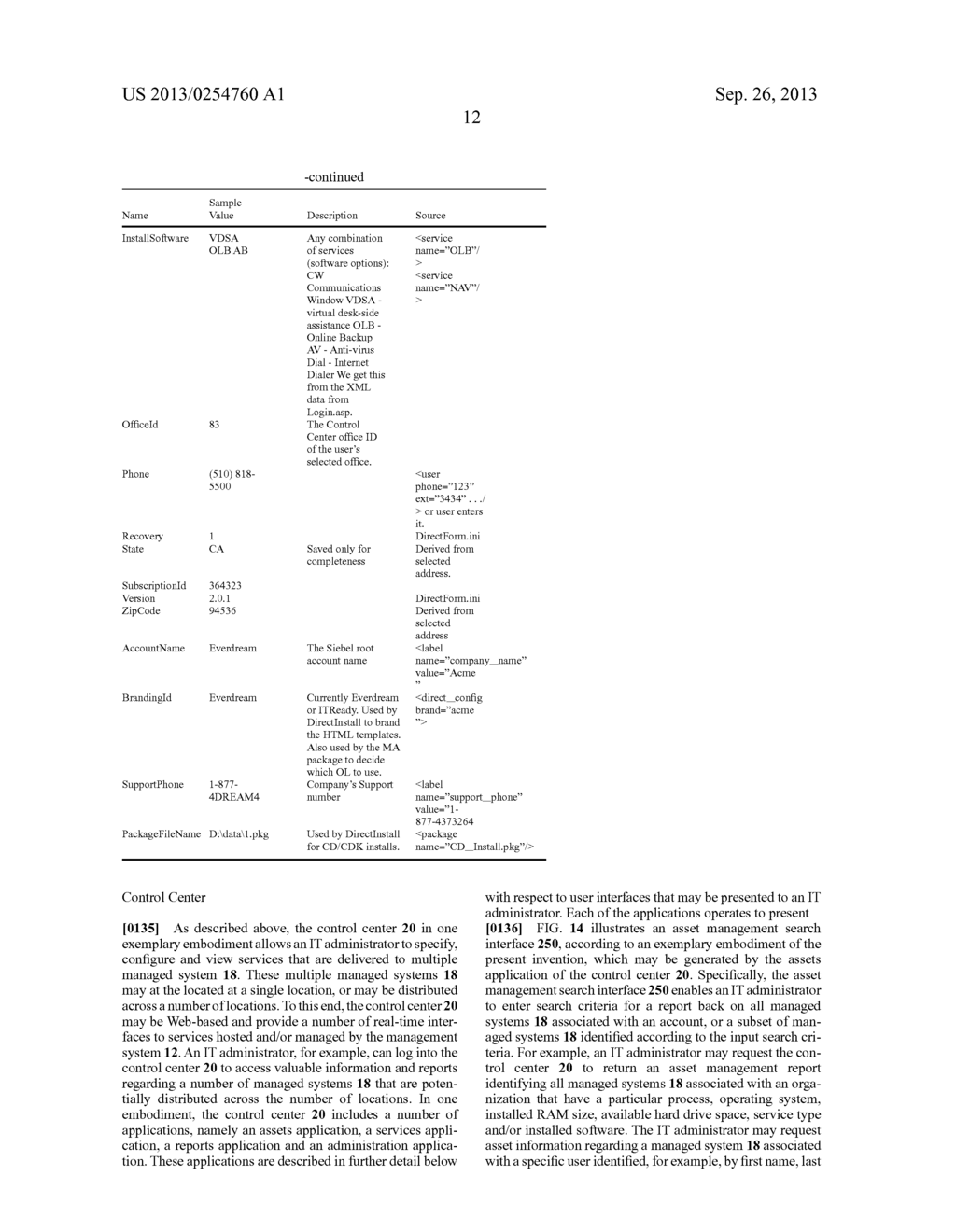 Method And System To Manage Services For Multiple Managed Computer Systems - diagram, schematic, and image 34