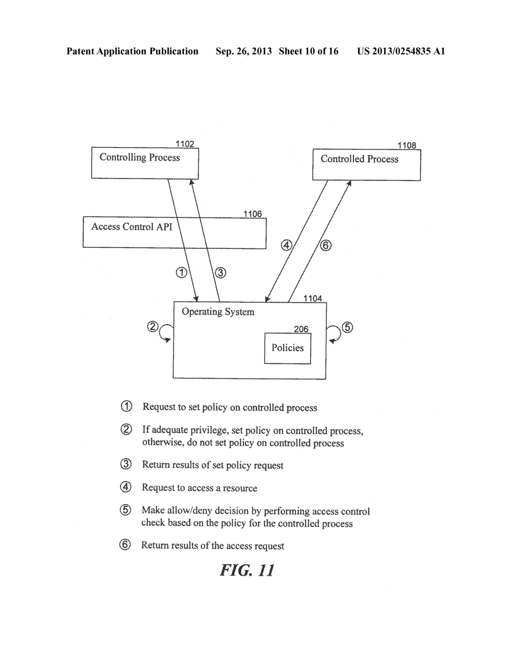 ACCESS AUTHORIZATION HAVING EMBEDDED POLICIES - diagram, schematic, and image 11