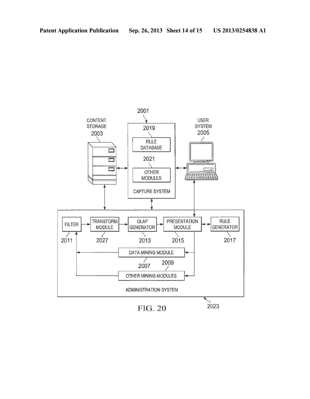 SYSTEM AND METHOD FOR DATA MINING AND SECURITY POLICY MANAGEMENT - diagram, schematic, and image 15