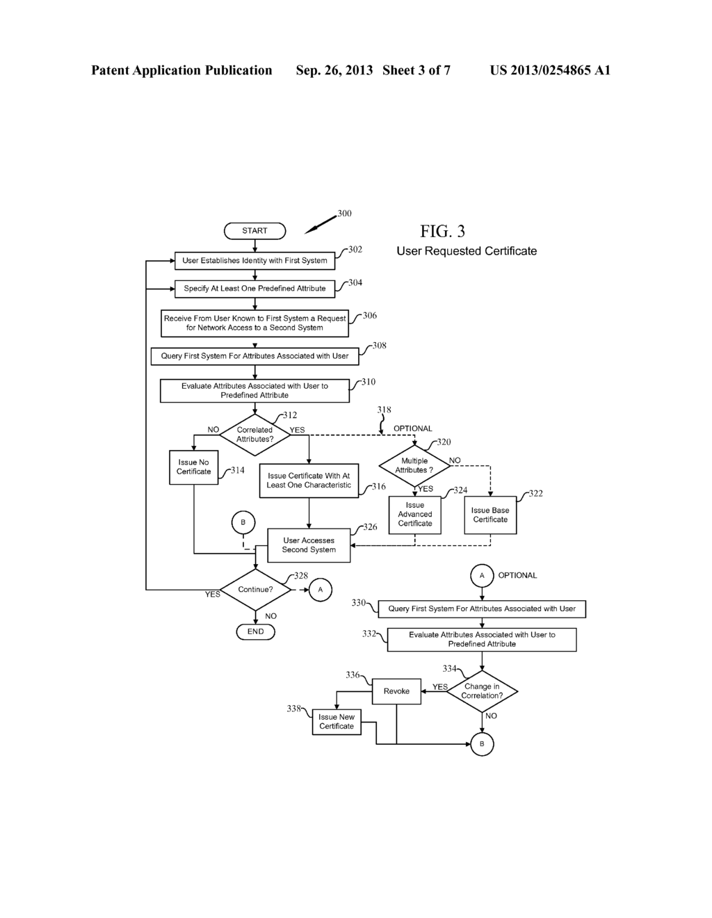 SYSTEM AND METHOD FOR PROVIDING A CERTIFICATE TO A THIRD PARTY REQUEST - diagram, schematic, and image 04