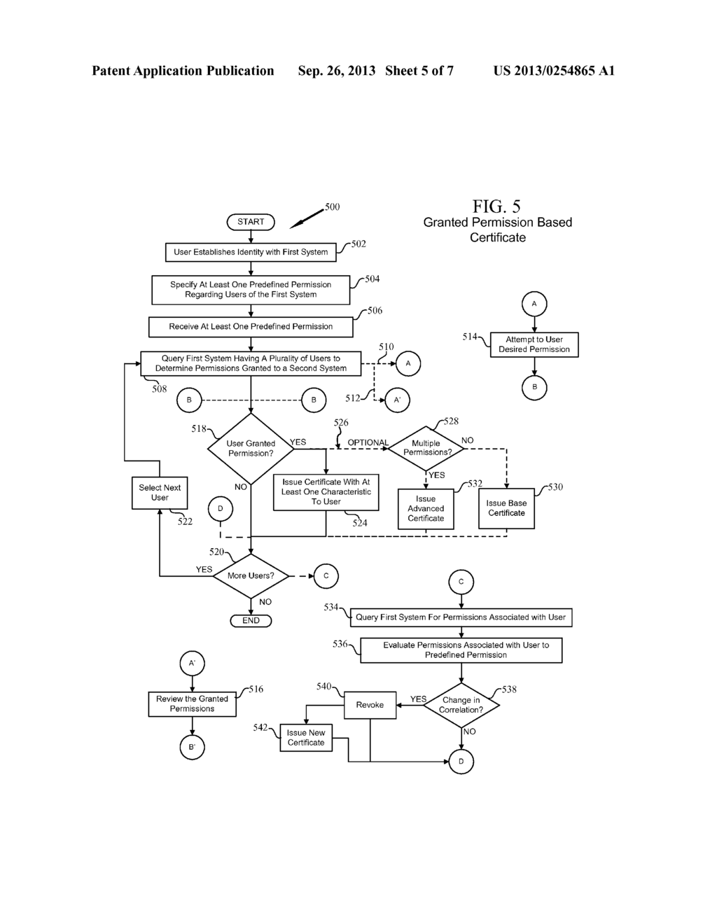 SYSTEM AND METHOD FOR PROVIDING A CERTIFICATE TO A THIRD PARTY REQUEST - diagram, schematic, and image 06