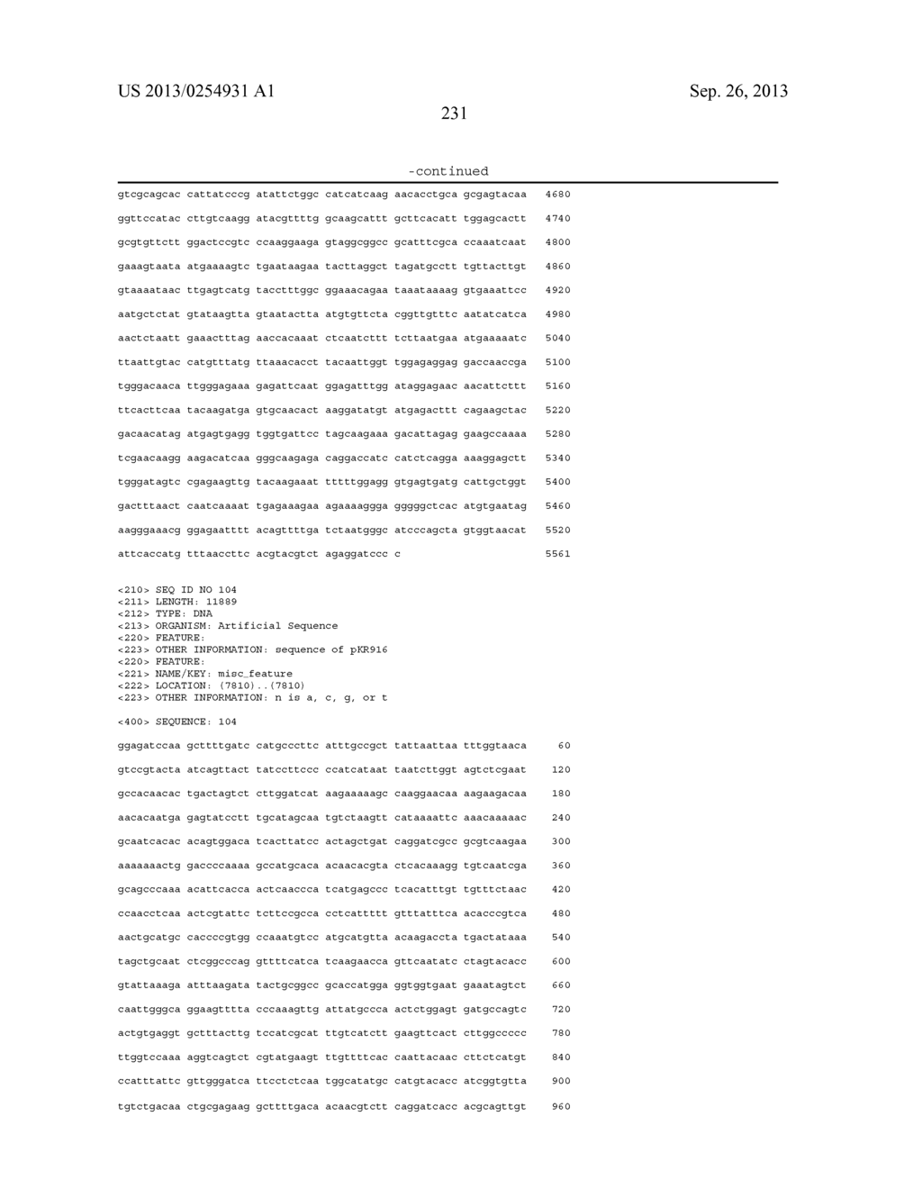 DELTA-9 ELONGASES AND THEIR USE IN MAKING POLYUNSATURATED FATTY ACIDS - diagram, schematic, and image 256